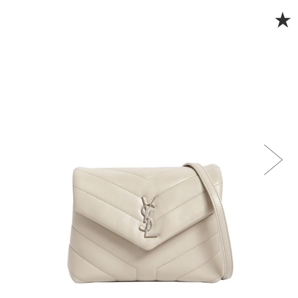 100% authentic ysl toy loulou crossbody bag